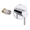 Built-In Wall Mounted Shower Mixer, Rough-In Valve Included