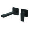 Matte Black Single Handle Wall Mounted Bathroom Faucet