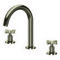 Brushed Nickel Widespread Bathroom Faucet