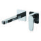 Chrome Single Handle Wall Mounted Bathroom Faucet