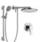Rain Shower System with Handheld, Rain Shower Head, Shower Faucet Set