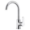 Chrome Round Vessel Sink Faucet