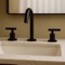 Matte Black Widespread Bathroom Faucet