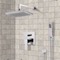 Rain Shower System with Handheld, Rain Shower Head, Shower Faucet Set