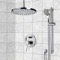 Ceiling Rain Shower System with Handheld, Rain Shower Head, Shower Faucet Set