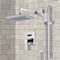 Rain Shower System with Handheld, Rain Shower Head, Shower Faucet Set