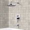 Tub and Shower Faucet Set with Rain Shower Head