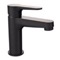 Matte Black Single Hole Bathroom Faucet