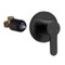 Matte Black Rain Shower Faucet Set, Rain Shower Head, Shower Faucet