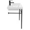 Small Modern Console Sink, 24 Inch