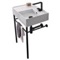 Small Modern Console Sink, 24 Inch