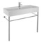 Modern Console Sink, 40 Inch