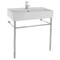 Modern Console Sink, 32 Inch