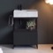 Modern  Console Vanity, Marble Style Sink, 27 Inch