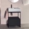 Modern  Console Vanity, 27 Inch