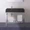 Modern Console Sink Vanity, 32 Inch