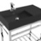 Modern Console Sink Vanity, 32 Inch