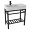 Modern Console Sink Vanity, 32 Inch
