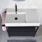 Modern  Console Vanity, 35 Inch