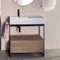 Modern  Console Vanity, 35 Inch