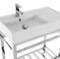 Modern Console Sink Vanity, 32 Inch