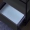 Black Modern  Console Vanity, 27 Inch