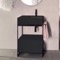Black Modern  Console Vanity, 27 Inch