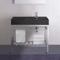 Modern Console Sink Vanity, 32 Inch
