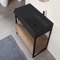 Modern  Console Vanity, 35 Inch