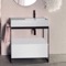 Modern  Console Vanity, 35 Inch