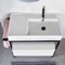 Modern  Console Vanity, 35 Inch