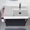 Modern  Console Vanity, 35 Inch