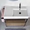 Modern  Console Vanity, 35 Inch
