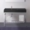 Modern Console Sink Vanity, 40 Inch