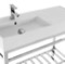 Modern Console Sink Vanity, 40 Inch