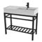 Modern Console Sink Vanity, 40 Inch