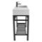 Modern Console Sink Vanity, 40 Inch