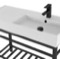 Modern Console Sink Vanity, 40 Inch