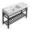 Modern Console Sink Vanity, 48 Inch
