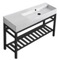 Modern Console Sink Vanity, 48 Inch
