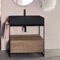 Modern  Console Vanity, 35 Inch