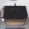 Modern  Console Vanity, 35 Inch