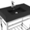 Modern Console Sink Vanity, 32 Inch