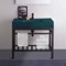 Modern Console Sink Vanity, Green Ceramic Sink, 32 Inch