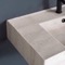 Modern Console Sink, Travertine Style Sink, 32 Inch