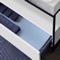 Modern  Console Vanity, Marble Style Sink, 35 Inch