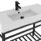 Modern Console Sink Vanity, 40 Inch