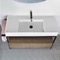 Modern  Console Vanity, 43 Inch