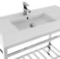 Modern Console Sink Vanity, 40 Inch