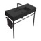 Black Modern Console Sink, 40 Inch